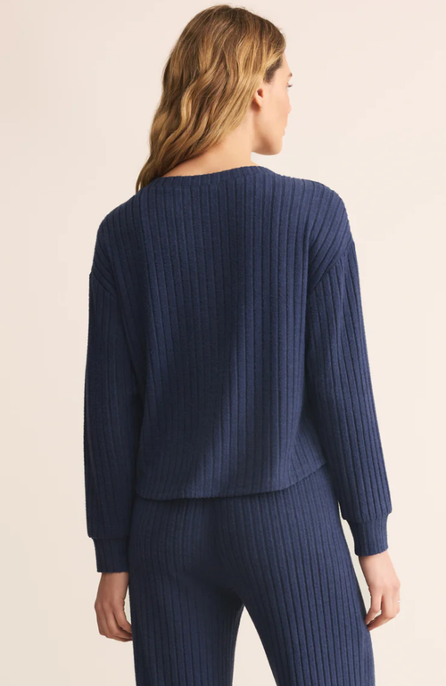 Z Supply - Elfie Rib Long Sleeve Top