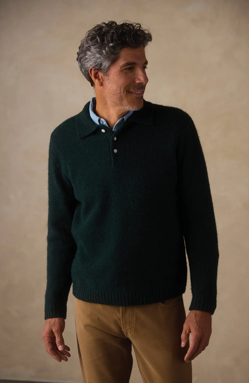 The Normal Brand - Homebound Polo Sweater