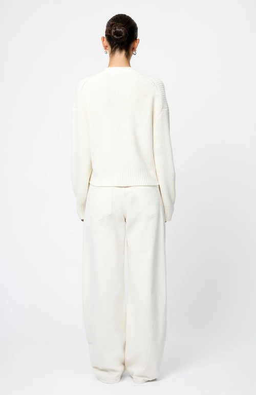 French Connection - Babysoft Pearl Bow Sweater