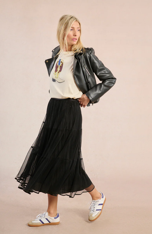 Molly Bracken - Cherí Tiered Midi Skirt