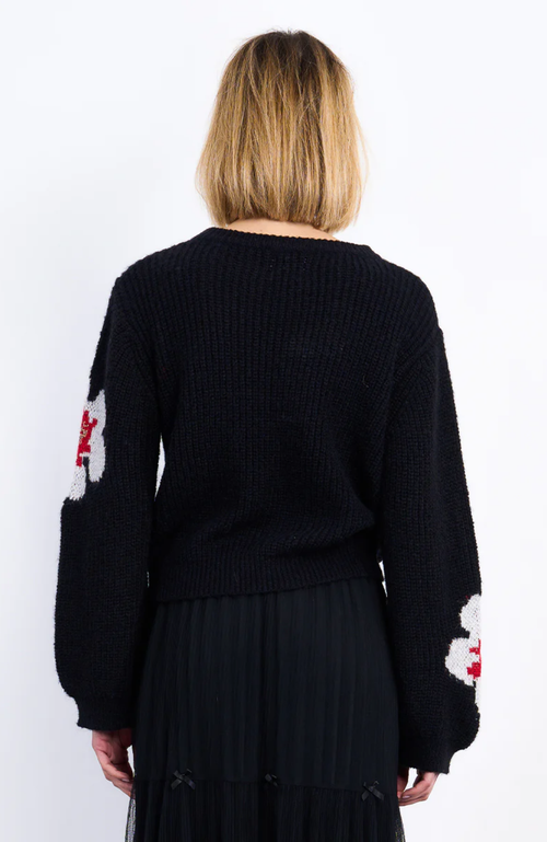 Molly Bracken - Midnight Floral Sweater