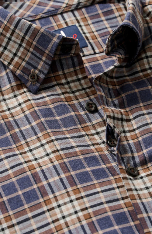 Johnnie-O - Performance Flannel Button Down Shirt - Kamper