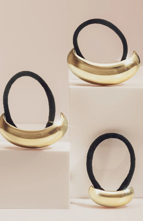 Kitsch - Small Gold Metal Cloud Cuff