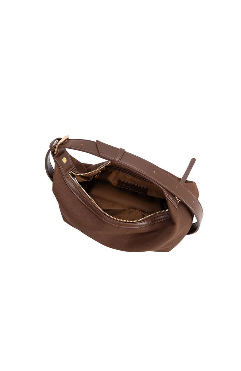 Melie Bianco - Lilith Vegan Suede Top Handle