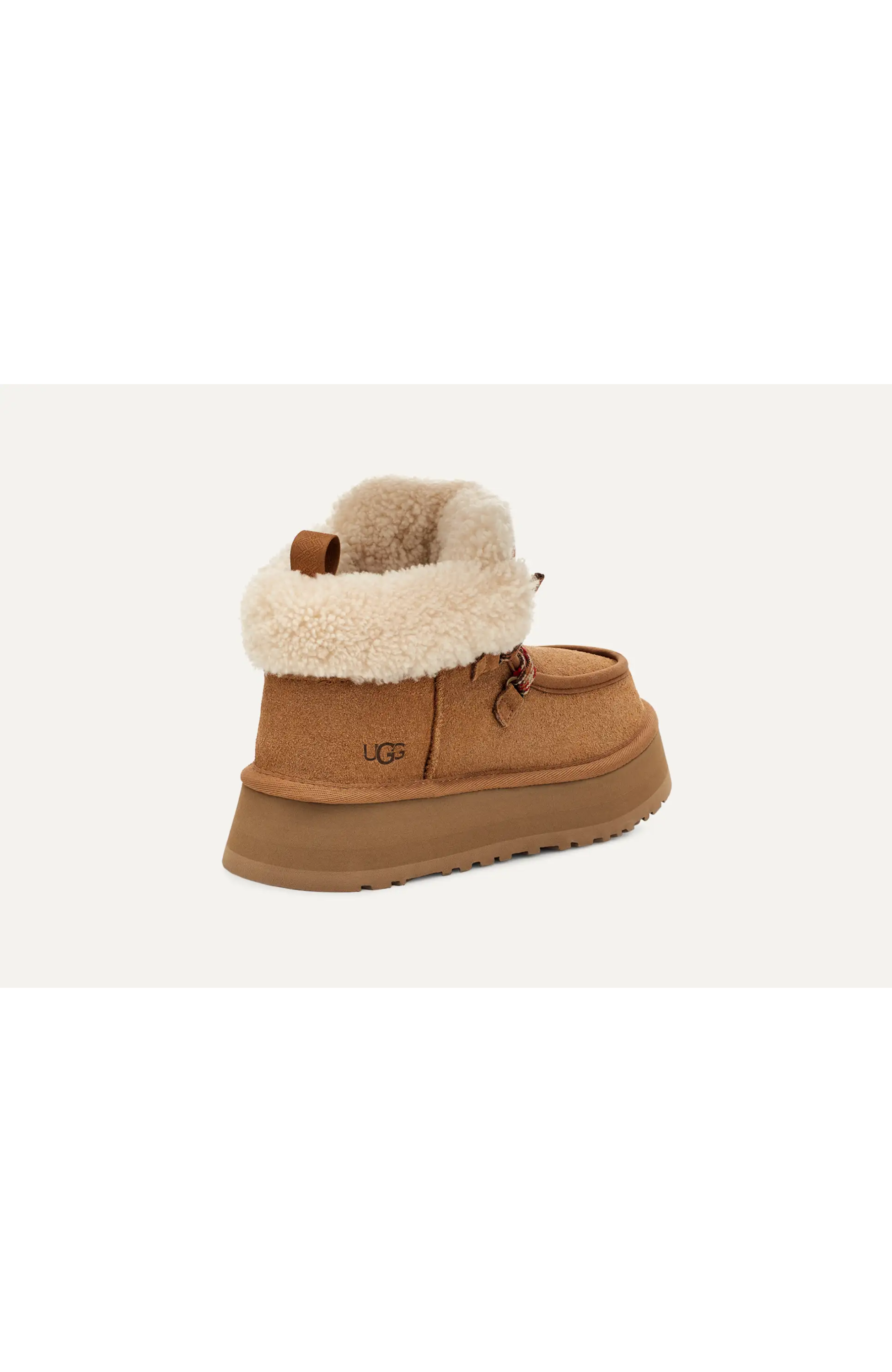 UGG★レディース ファンカラキャビン カフ★Funkarra Cabin Cuff UGG Funkarra Cabin Cuff Chestnut Lace-up Boot Bootie Women's