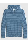 Johnnie-O - Zeus Striped Cotton Hoodie