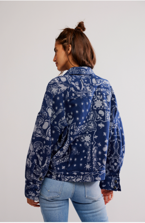 Free People - Bandana Jacquard Shirt