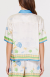 Current Air - Color Block Button Blouse