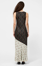 French Connection - Julia Ditsy Bloom Color Block Midi Dress