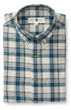 Duck Head - Cotton/Wool Twill Sport Shirt Holling Plaid Shirt