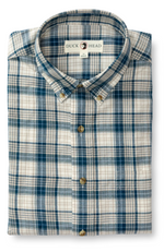 Duck Head - Cotton/Wool Twill Sport Shirt Holling Plaid Shirt