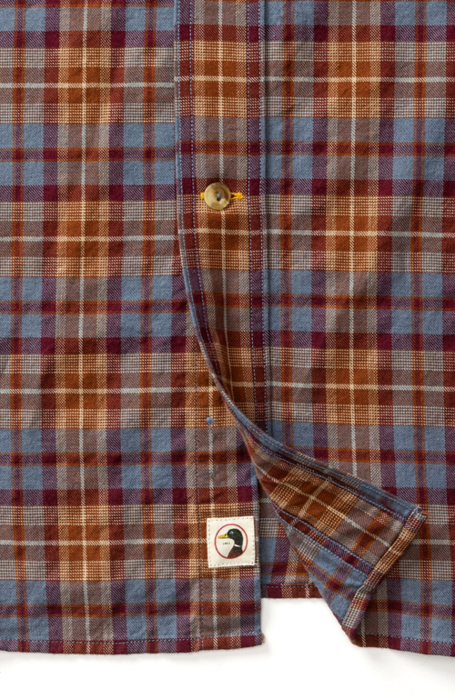 Duck Head - Cotton Wool Sport Shirt - Houser Plaid