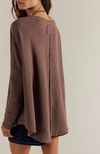 Free People - Latte Blues Thermal Solid