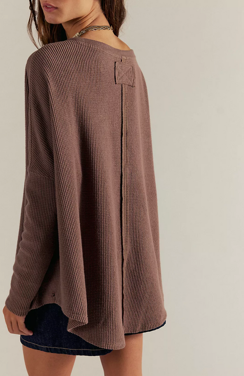 Free People - Latte Blues Thermal Solid