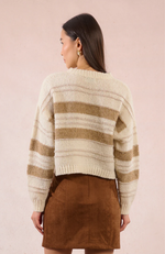 Molly Bracken - Tonal Stripe Sweater