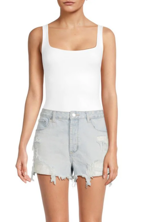 Tia Sleeveless Scoop Bodysuit