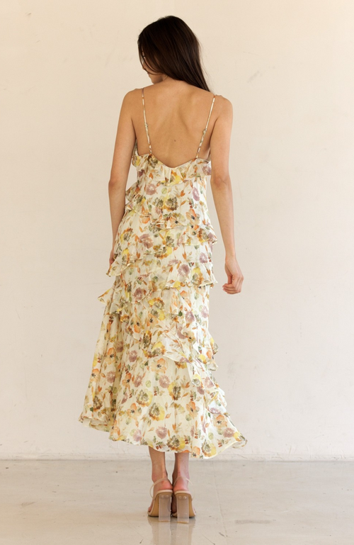 Fall Floral Midi