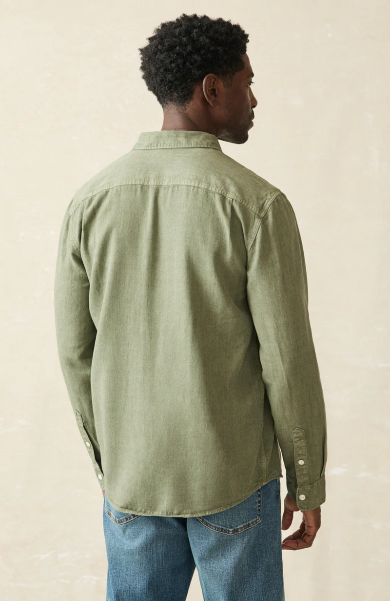 Faherty - The Tried & True Chambray Work Shirt