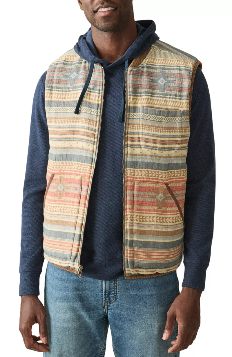 Faherty - DGF Reversible Corduroy Vest