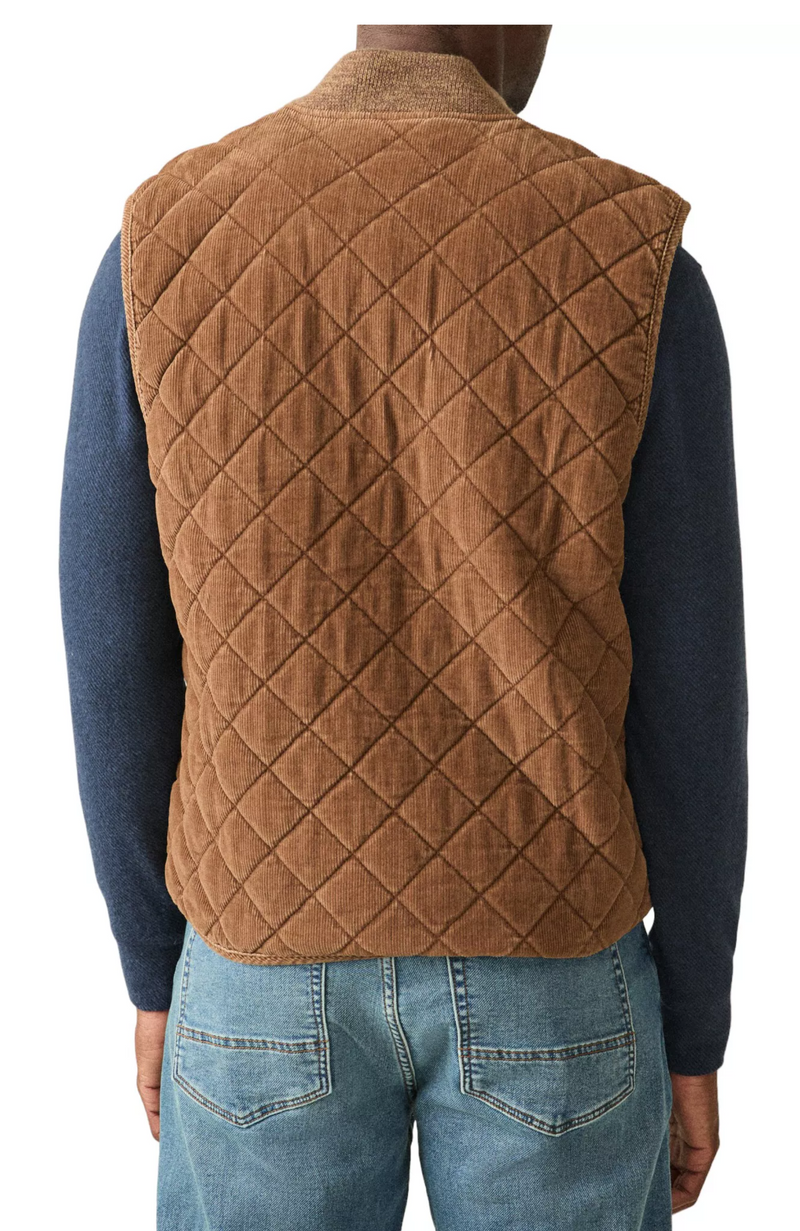 Faherty - DGF Reversible Corduroy Vest