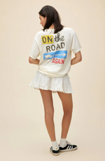 Daydreamer - Willie Nelson On The Road Again Boyfriend Tee