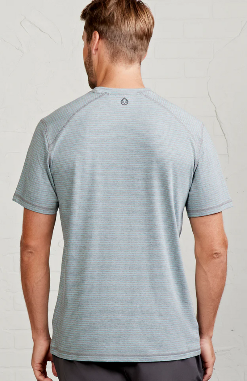 Tasc - Carrollton Fitness T-shirt - Mini Stripe