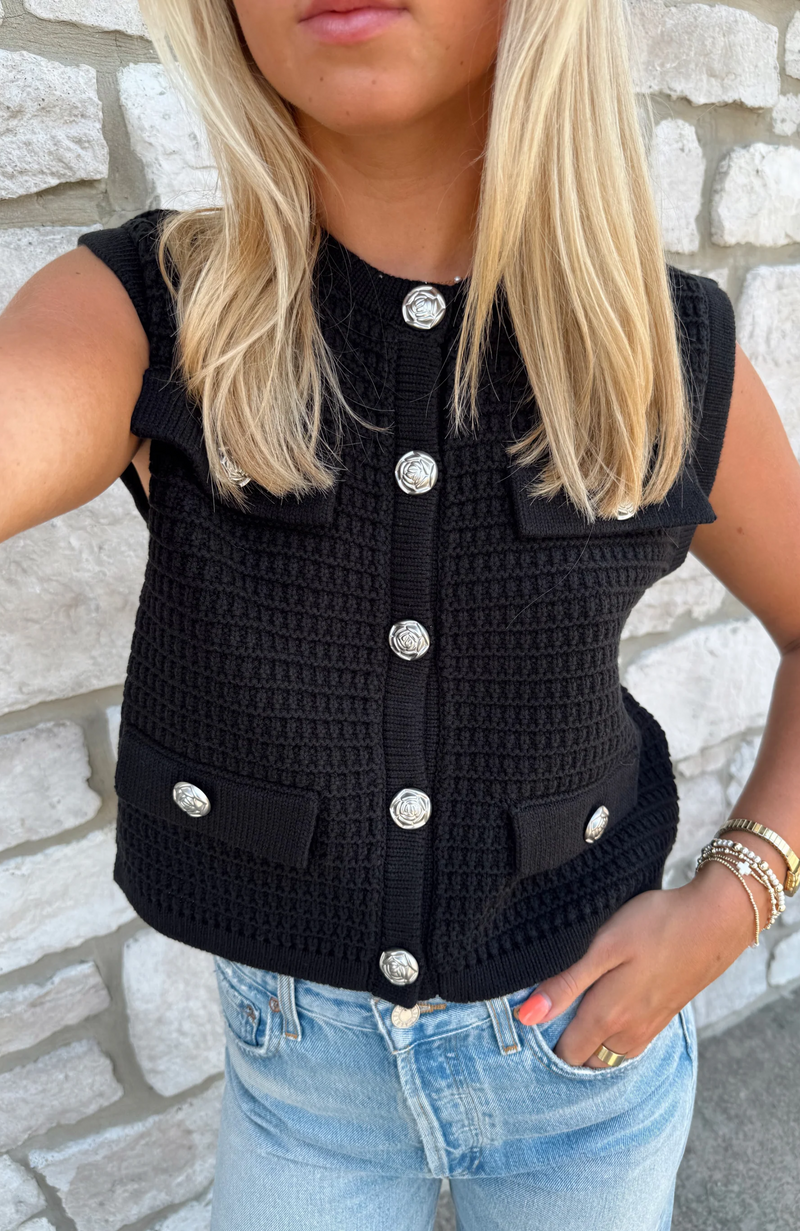 BlankNYC - Riding The Wave Sweater Vest