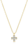 Enewton - 14Kt Cross Diamond Necklace