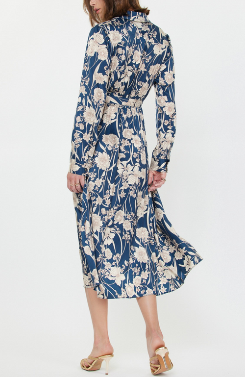 Current Air - Collared Button Down Midi Dress