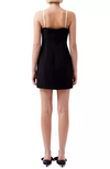 French Connection - Azra Twill Corset Strap Mini Dress