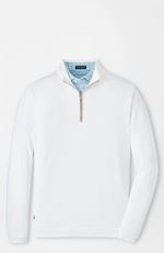 Peter Millar - Albatross Cotton Blend Pique Quarterzip