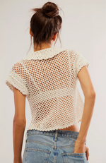 Free People - Lily Crochet Top