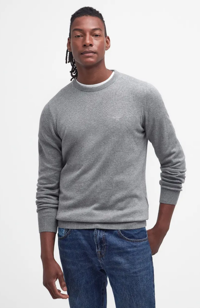 Barbour - Pima Cotton Crew Neck Sweater