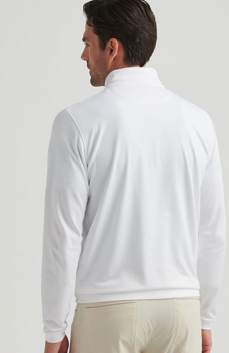 Peter Millar - Albatross Cotton Blend Pique Quarterzip