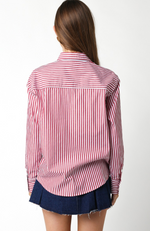 Pinstripe Button Down