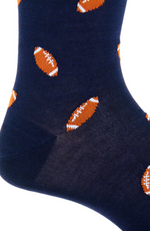 Dapper Classics - Navy Burnt Orange Football