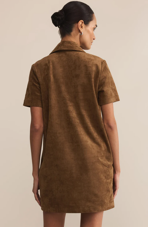 Z Supply - Kellie Faux Suede Mini Dress