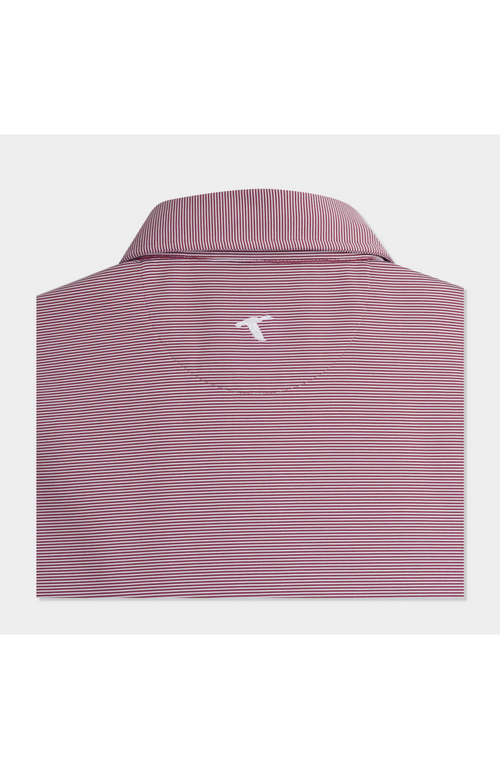 GenTeal - Club Pinstripe Performance Polo