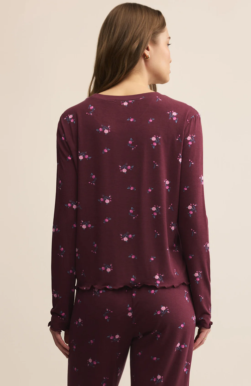 Z Supply - Bella Ditsy Long Sleeve Top