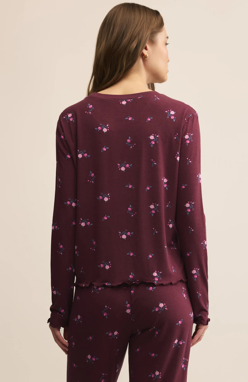 Z Supply - Bella Ditsy Long Sleeve Top