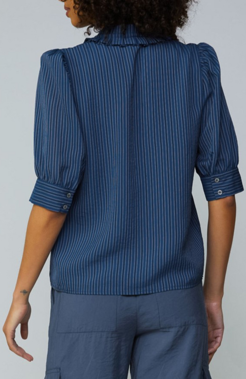 Current Air - Tie Blouse