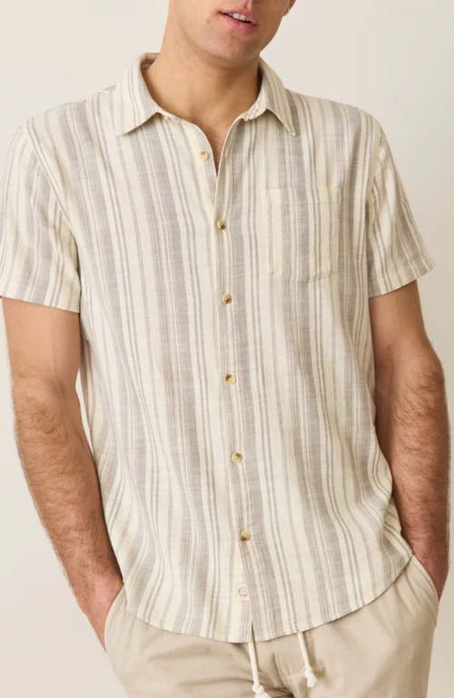 Marine Layer - Stretch Selvage Short Sleeve Shirt