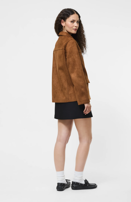 French Connection - Laney Faux Suede Jacket