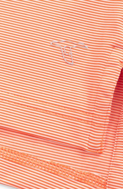 GenTeal - Club Pinstripe Performance Polo