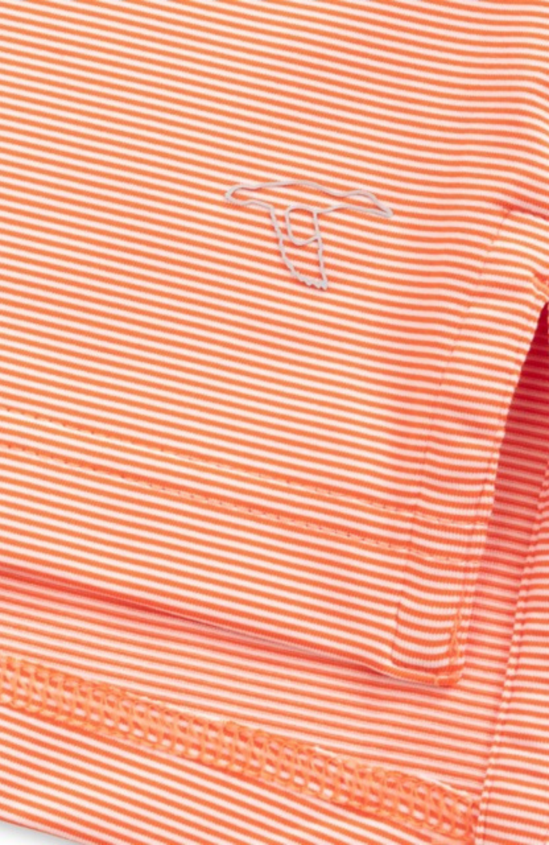 GenTeal - Club Pinstripe Performance Polo