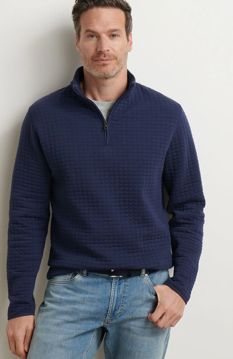 Peter Millar - Quad Quilted Quarter Zip