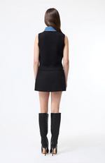 French Connection - Ellie Knit Collared Vest