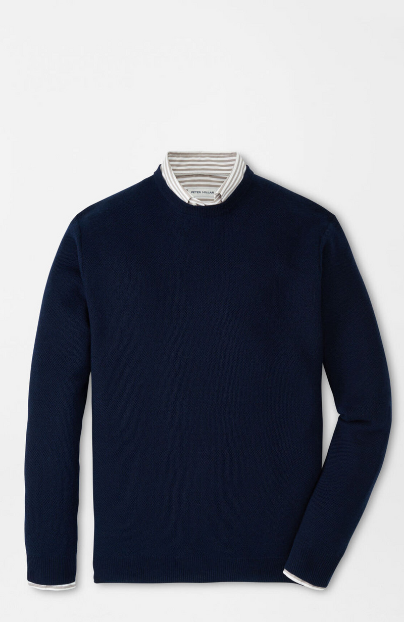 Peter Millar - Autumn Crest Honeycomb Crewneck Sweater