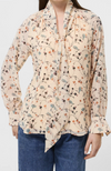 French Connection - Leithia Whispy Chiffon Neck Tie Top
