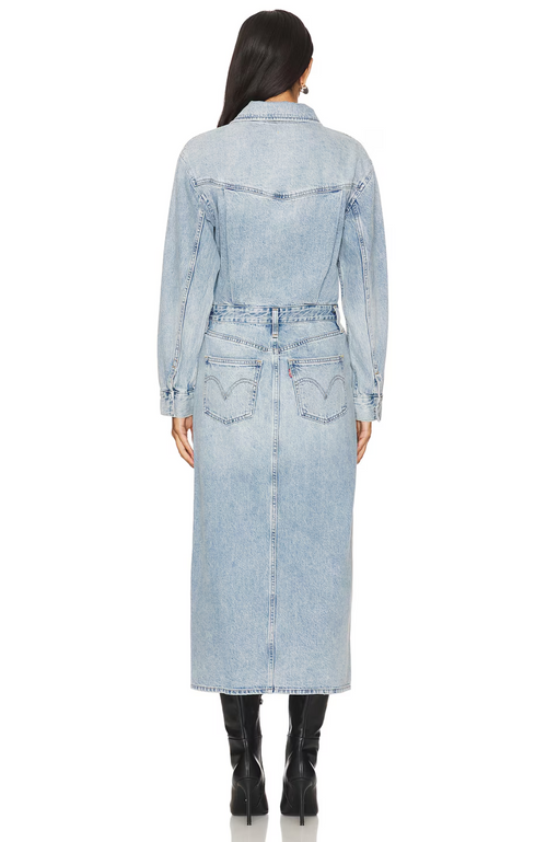 Levi's Premium - Western Denim Midi Dress